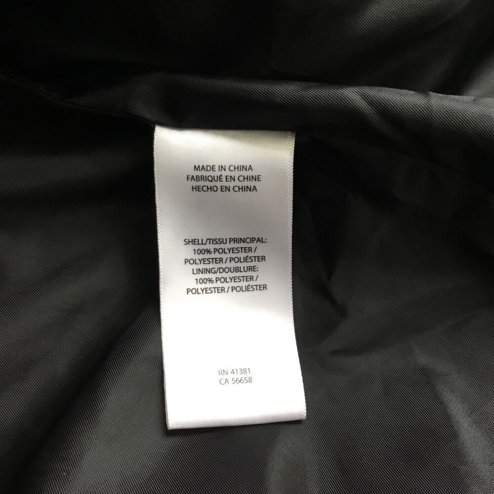 Ralph Lauren blk label hooded black cinch waist pockets light lined jacket M - Picture 9 of 9